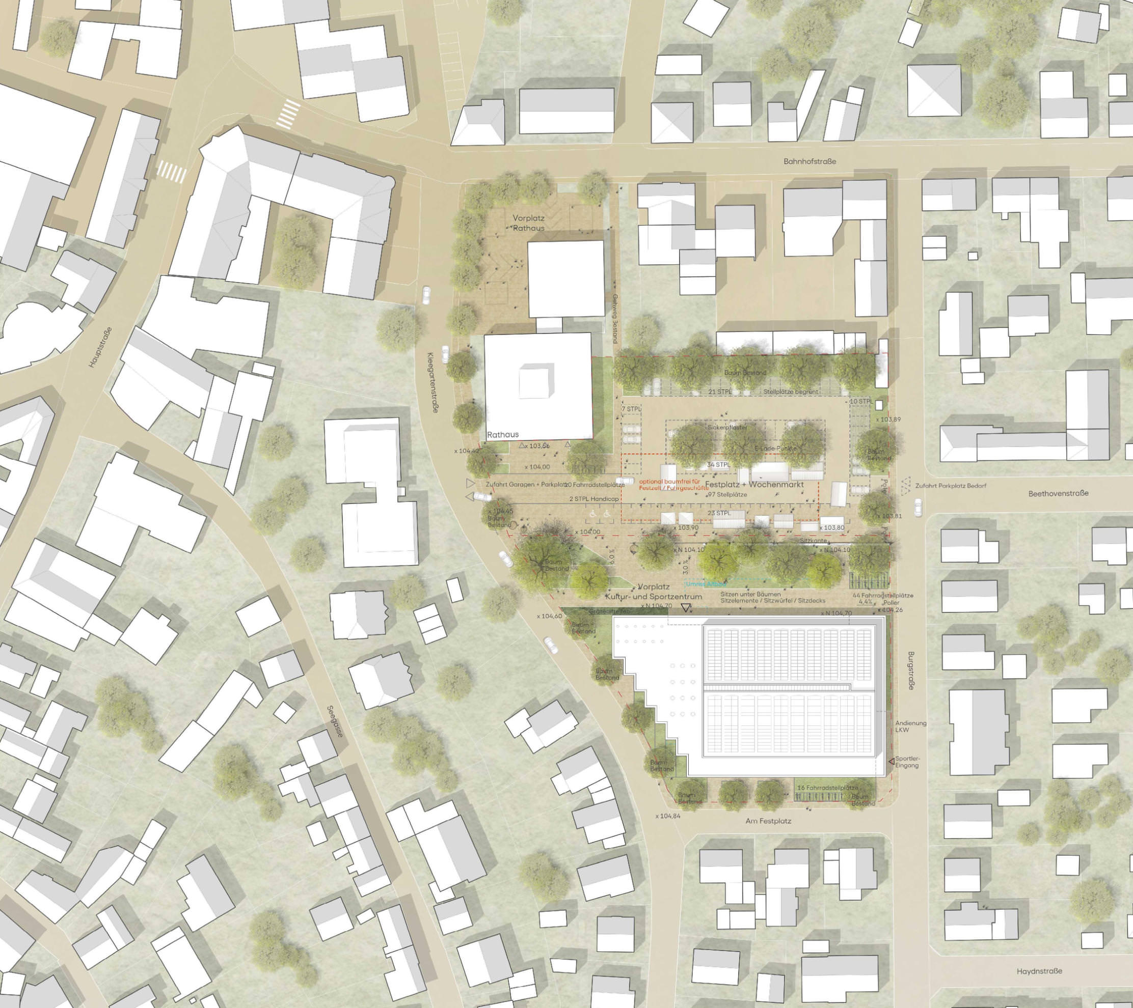 Wettbewerb Sport- und Kulturzentrum Sandhausen